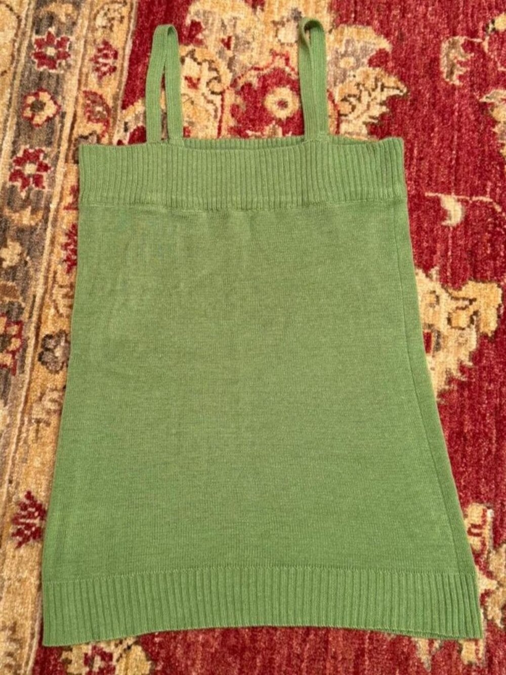 Green Knit Tank